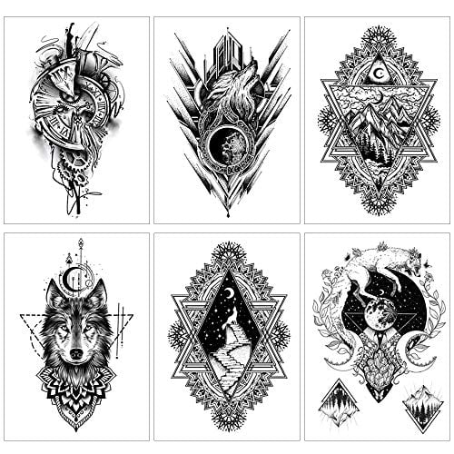 Tiny Tattoos Color Set 40 Small Tattoos to Cut Apart Set Includes 2 Sheets of Tattoos Tiny Tattoos Color Set 40 Small Tattoos to Cut Apart Set Includes 2 Sheets of Tattoos